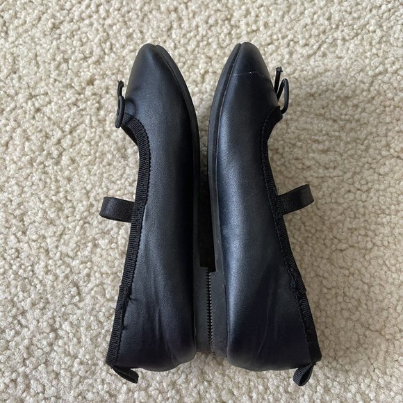 Cat And Jack Black Mary Jane Slip On Shoes Size 9 - Picture 4 of 6